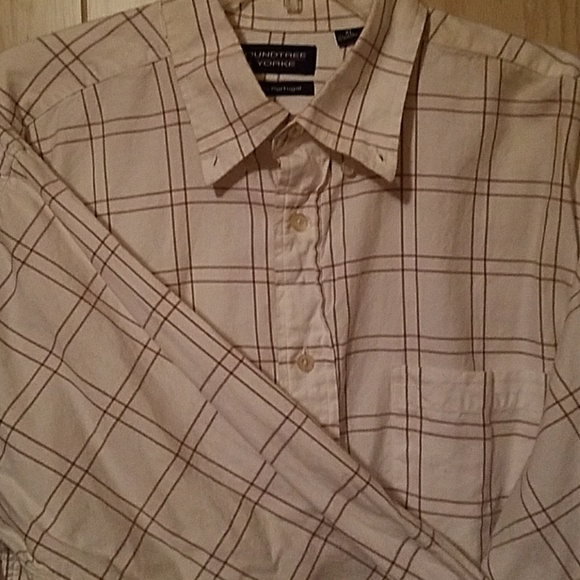 Roundtree &Yorke XL white formal button-down - Picture 4 of 4
